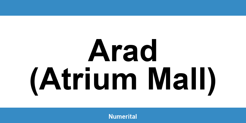 Contact telefon DIGI pentru deranjamente în Arad (Atrium Mall)